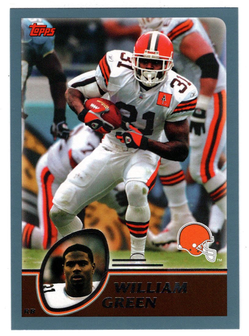 William Green - Cleveland Browns (NFL Football Card) 2003 Topps # 60 Mint