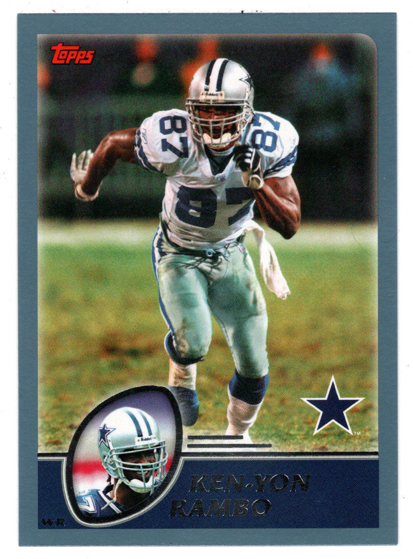 Ken-Yon Rambo - Dallas Cowboys (NFL Football Card) 2003 Topps # 61 Mint