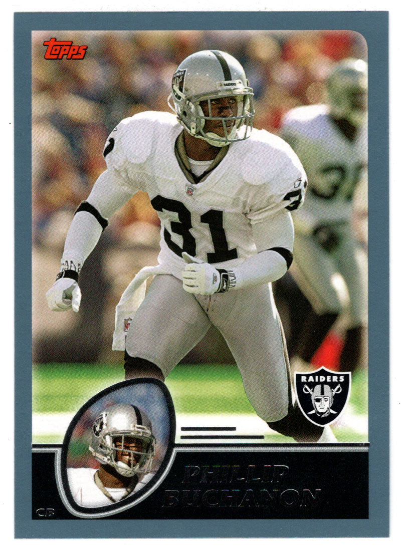 Phillip Buchanon - Oakland Raiders (NFL Football Card) 2003 Topps # 68 Mint