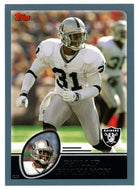 Phillip Buchanon - Oakland Raiders (NFL Football Card) 2003 Topps # 68 Mint