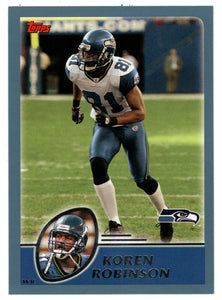 Koren Robinson - Seattle Seahawks (NFL Football Card) 2003 Topps # 73 Mint