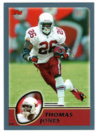 Thomas Jones - Arizona Cardinals (NFL Football Card) 2003 Topps # 80 Mint
