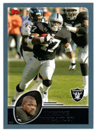Tyrone Wheatley - Oakland Raiders (NFL Football Card) 2003 Topps # 84 Mint