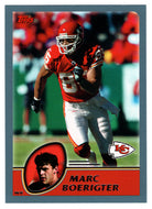 Marc Boerigter - Kansas City Chiefs (NFL Football Card) 2003 Topps # 88 Mint
