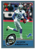 Scotty Anderson - Detroit Lions (NFL Football Card) 2003 Topps # 94 Mint