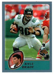 Kyle Brady - Jacksonville Jaguars (NFL Football Card) 2003 Topps # 103 Mint