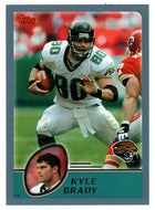 Kyle Brady - Jacksonville Jaguars (NFL Football Card) 2003 Topps # 103 Mint