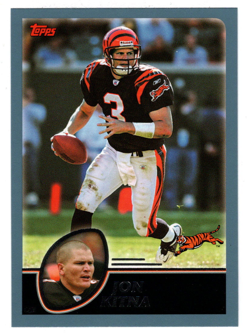 Jon Kitna - Cincinnati Bengals (NFL Football Card) 2003 Topps # 123 Mint