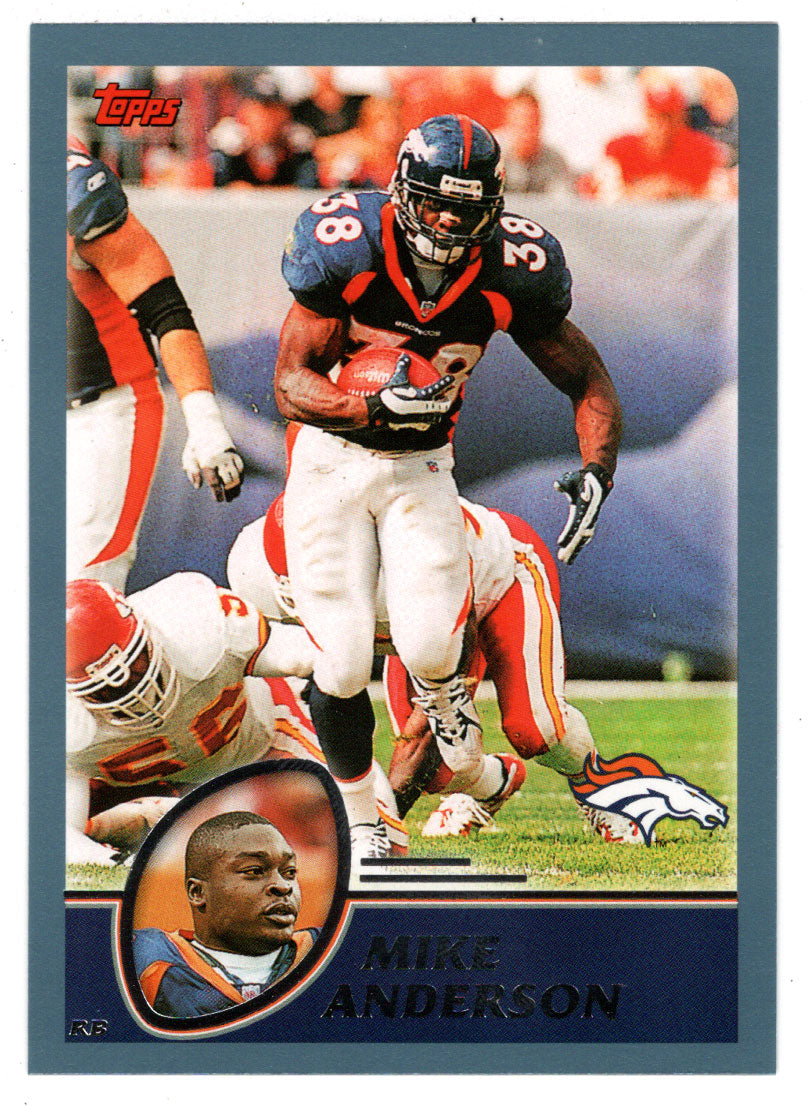 Mike Anderson - Denver Broncos (NFL Football Card) 2003 Topps # 134 Mint