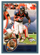 Mike Anderson - Denver Broncos (NFL Football Card) 2003 Topps # 134 Mint