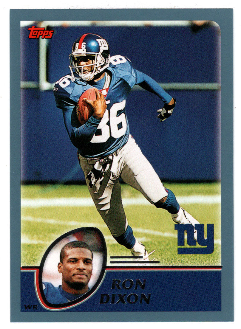 Ron Dixon - New York Giants (NFL Football Card) 2003 Topps # 141 Mint