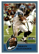 Shaun Alexander - Seattle Seahawks (NFL Football Card) 2003 Topps # 143 Mint
