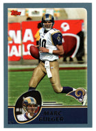Marc Bulger - St. Louis Rams (NFL Football Card) 2003 Topps # 157 Mint