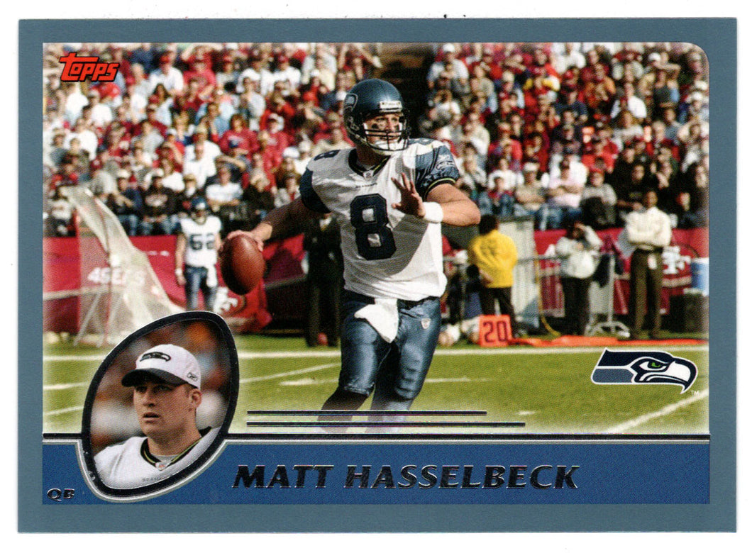 Matt Hasselbeck - Seattle Seahawks (NFL Football Card) 2003 Topps # 158 Mint