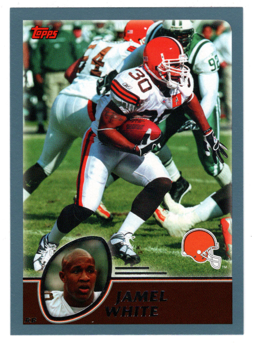 Jamel White - Cleveland Browns (NFL Football Card) 2003 Topps # 160 Mint