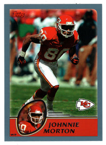 Johnnie Morton - Kansas City Chiefs (NFL Football Card) 2003 Topps # 166 Mint