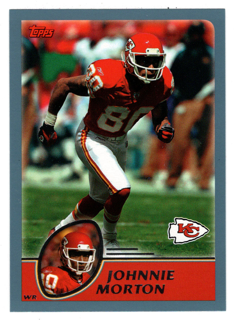 Johnnie Morton - Kansas City Chiefs (NFL Football Card) 2003 Topps # 166 Mint