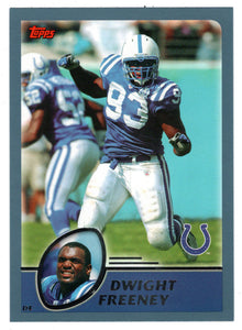 Dwight Freeney - Indianapolis Colts (NFL Football Card) 2003 Topps # 178 Mint