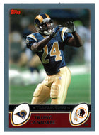 Trung Canidate - Washington Redskins (NFL Football Card) 2003 Topps # 185 Mint