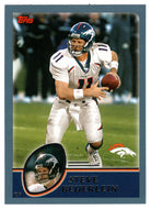 Steve Beuerlein - Denver Broncos (NFL Football Card) 2003 Topps # 190 Mint