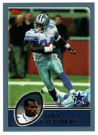 Joey Galloway - Dallas Cowboys (NFL Football Card) 2003 Topps # 191 Mint