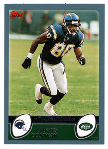 Curtis Conway - New York Jets (NFL Football Card) 2003 Topps # 195 Mint