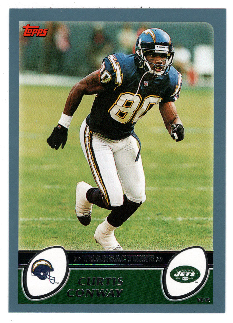 Curtis Conway - New York Jets (NFL Football Card) 2003 Topps # 195 Mint
