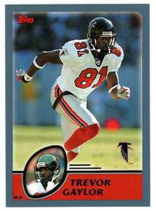 Trevor Gaylor - Atlanta Falcons (NFL Football Card) 2003 Topps # 207 Mint