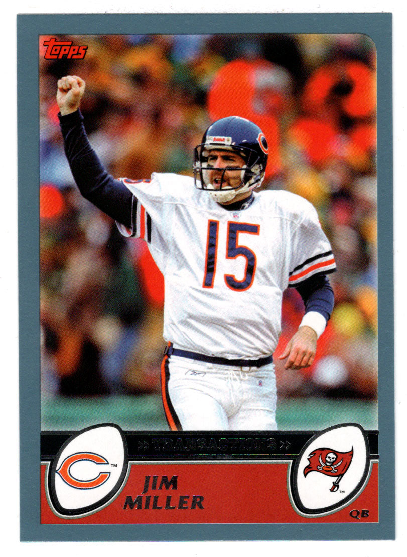Jim Miller - Tampa Bay Buccaneers (NFL Football Card) 2003 Topps # 209 Mint