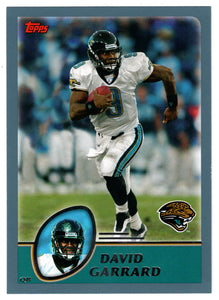 David Garrard - Jacksonville Jaguars (NFL Football Card) 2003 Topps # 217 Mint