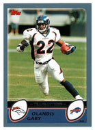 Olandis Gary - Buffalo Bills (NFL Football Card) 2003 Topps # 220 Mint