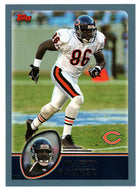 Marty Booker - Chicago Bears (NFL Football Card) 2003 Topps # 234 Mint