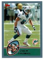 Zach Thomas - Miami Dolphins (NFL Football Card) 2003 Topps # 237 Mint