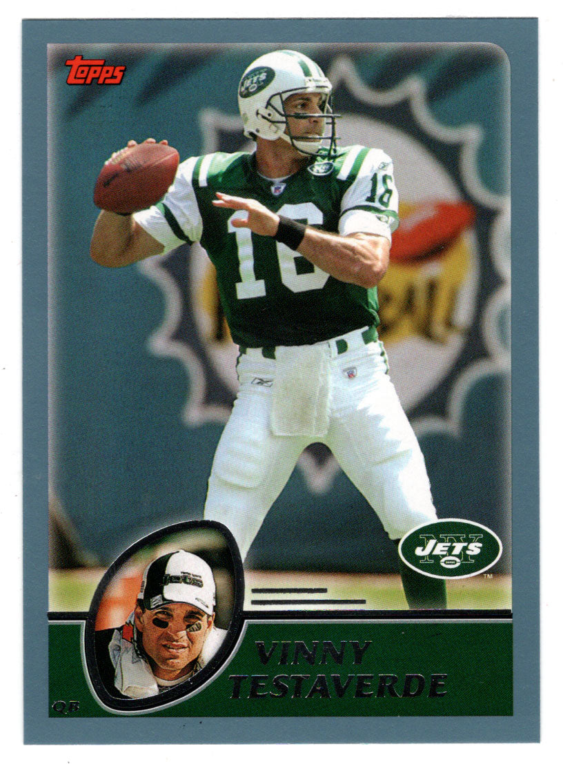 Vinny Testaverde - New York Jets (NFL Football Card) 2003 Topps # 241 Mint