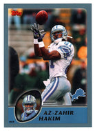 Az-Zahir Hakim - Detroit Lions (NFL Football Card) 2003 Topps # 254 Mint