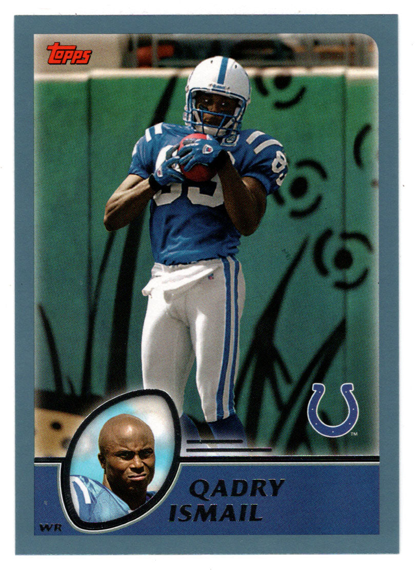 Qadry Ismail - Indianapolis Colts (NFL Football Card) 2003 Topps # 257 Mint