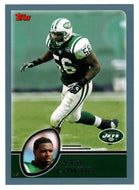 Sam Cowart - New York Jets (NFL Football Card) 2003 Topps # 266 Mint