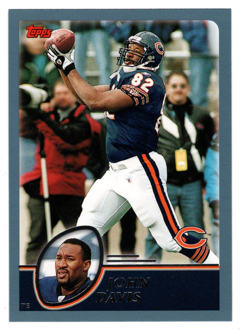 John Davis - Chicago Bears (NFL Football Card) 2003 Topps # 284 Mint