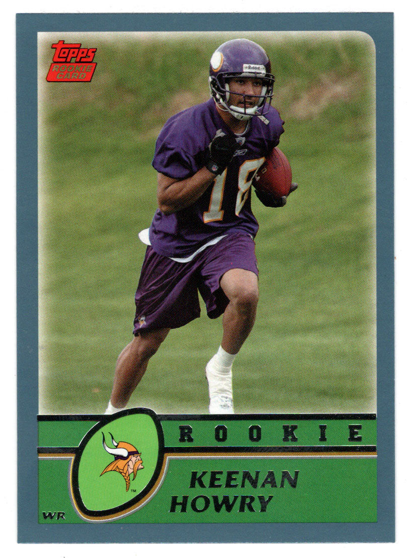 Keenan Howry RC - Minnesota Vikings (NFL Football Card) 2003 Topps # 312 Mint