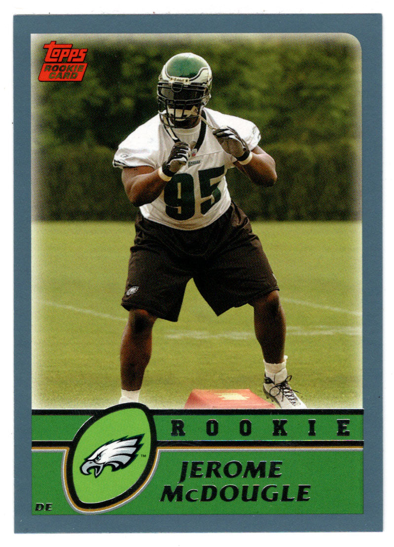 Jerome McDougle RC - Philadelphia Eagles (NFL Football Card) 2003 Topps # 323 Mint