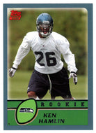 Ken Hamlin RC - Seattle Seahawks (NFL Football Card) 2003 Topps # 330 Mint