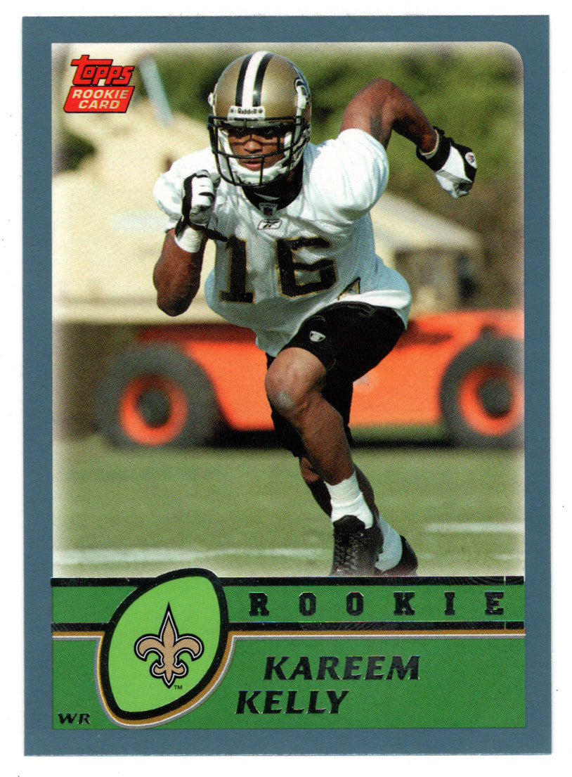 Kareem Kelly RC - New Orleans Saints (NFL Football Card) 2003 Topps # 344 Mint