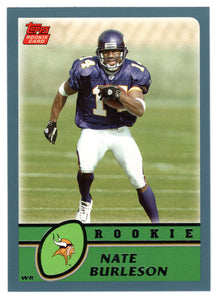 Nate Burleson RC - Minnesota Vikings (NFL Football Card) 2003 Topps # 363 Mint