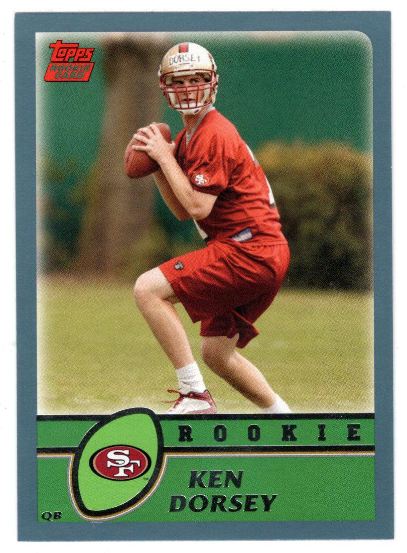 Ken Dorsey RC - San Francisco 49ers (NFL Football Card) 2003 Topps # 378 Mint