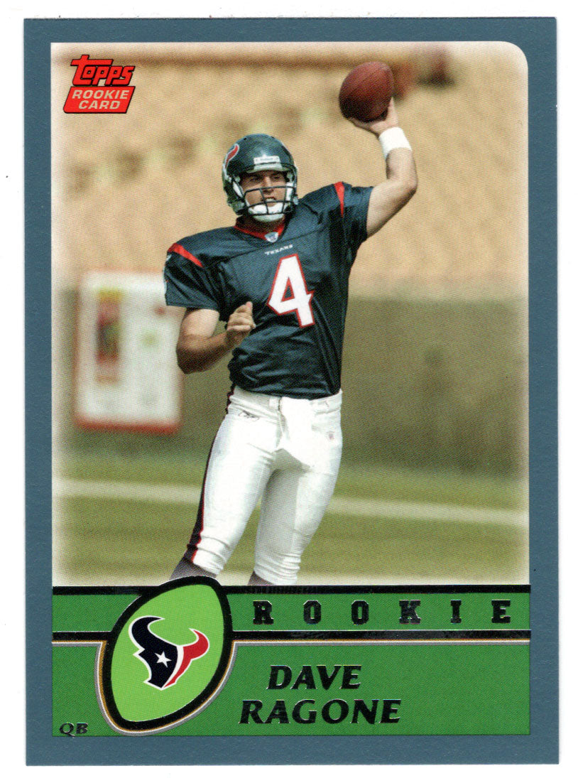 Dave Ragone RC - Houston Texans (NFL Football Card) 2003 Topps # 385 Mint