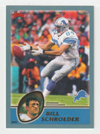 Bill Schroeder - Detroit Lions - GOLD (NFL Football Card) 2003 Topps # 65 Mint