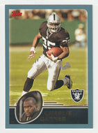 Charlie Garner - Oakland Raiders - GOLD (NFL Football Card) 2003 Topps # 139 Mint
