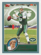 Chad Pennington - New York Jets - GOLD (NFL Football Card) 2003 Topps # 215 Mint