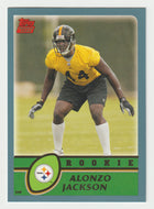 Alonzo Jackson - Pittsburgh Steelers - Rookie Season - GOLD (NFL Football Card) 2003 Topps # 326 Mint