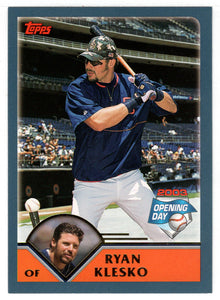 Ryan Klesko - San Diego Padres (MLB Baseball Card) 2003 Topps Opening Day # 23 Mint